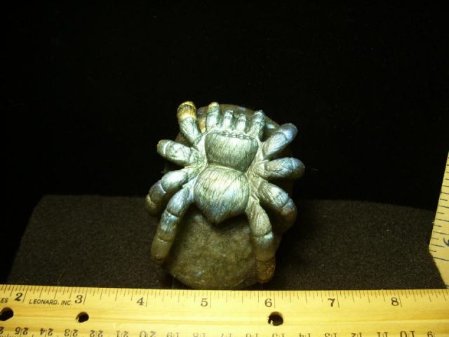 Labradorite Tarantula Spider Carving(040820e) - Image 4