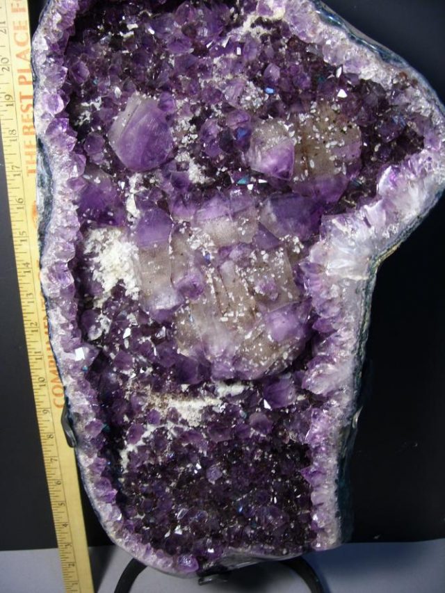 Large Natural Amethyst Crystal Display Piece  (043120e) - Image 3