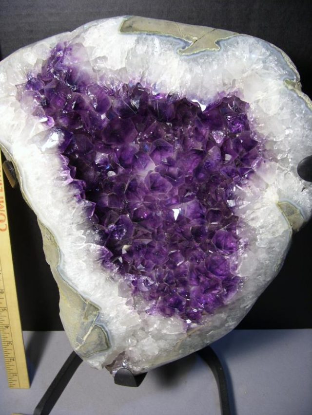 Large Natural Amethyst Crystal Display Piece  (043120f) - Image 3