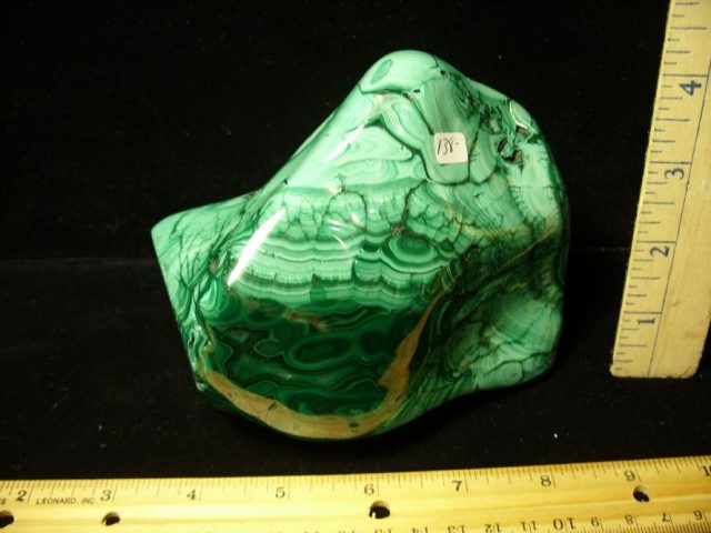 Polished Malachite Specimen (101020h)