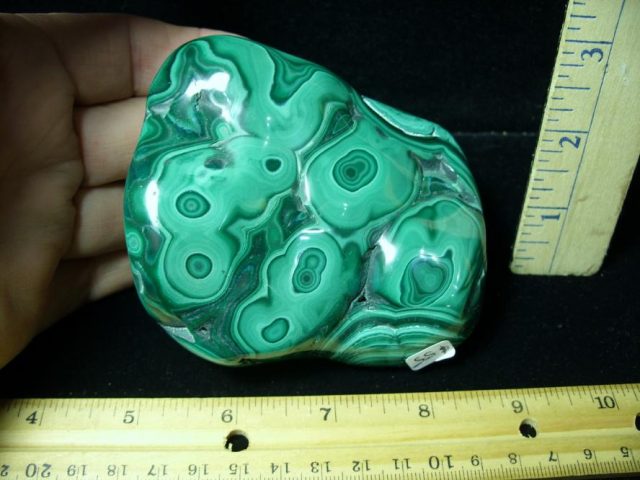 Polished Malachite Specimen (101020k)
