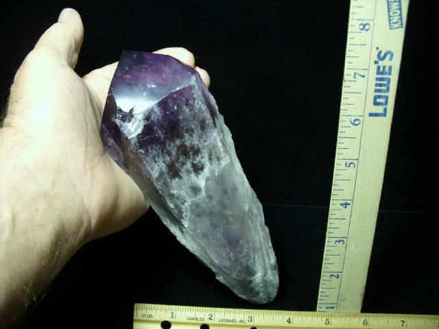 Natural  Amethyst Crystal Burst Wand (122120p) - Image 2