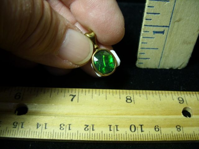 Canadian Ammonite/Ammolite Pendant  (122720r) - Image 2