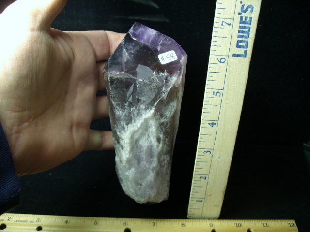 Natural  Amethyst Crystal  (011121f)