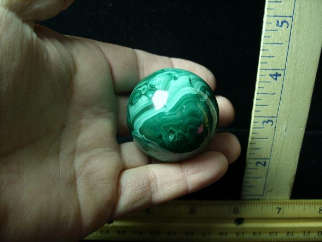 Malachite Sphere (011221f)