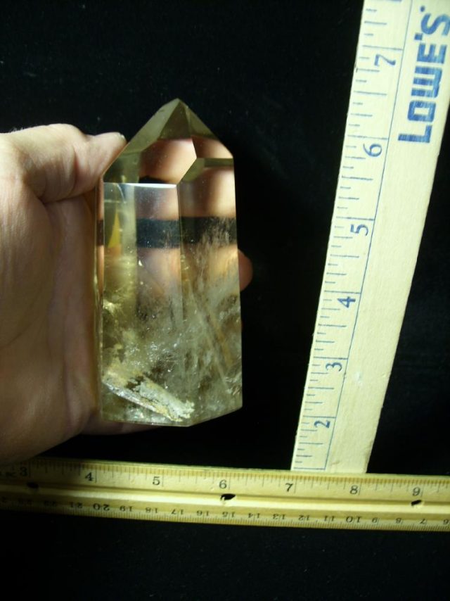 Large Brazilian Clear Quartz Crystal  (021121m)