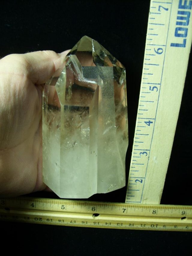 Large Brazilian Clear/Smoky Quartz Crystal  (021121n)