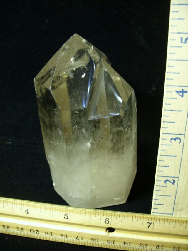 Large Brazilian Clear/Smoky Quartz Crystal  (021121n) - Image 2