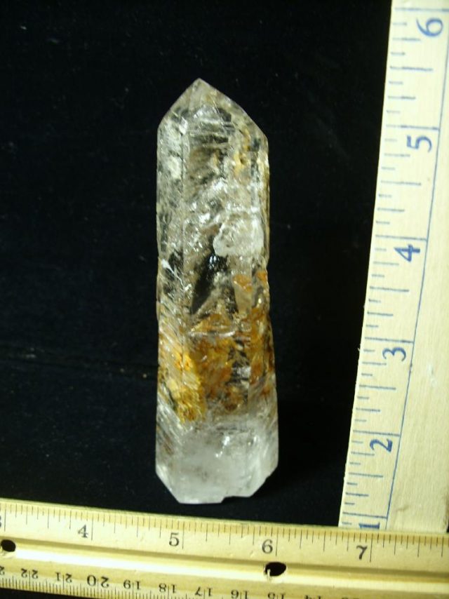 Brazilian Clear with Inclusions Quartz Crystal  (021221c) - Image 2