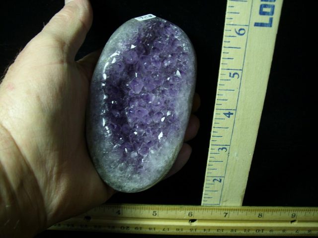 Natural Amethyst - Polished   (021321a)