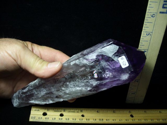 Natural  Amethyst Crystal Burst Wand (071021f)
