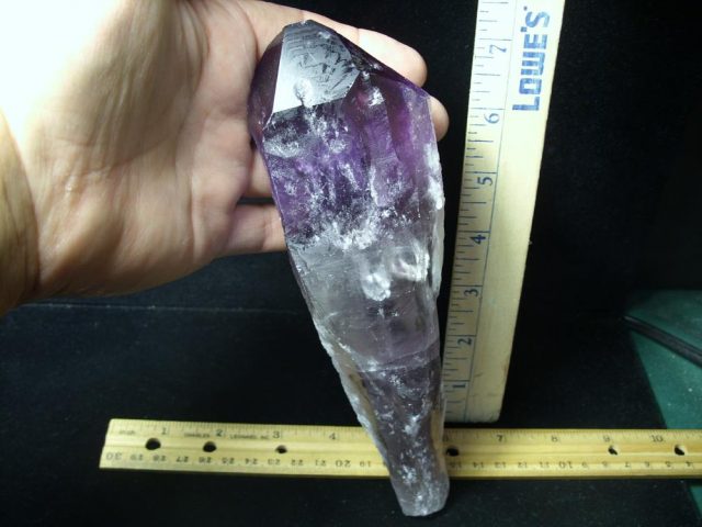 Natural  Amethyst Crystal Burst Wand (071021f) - Image 2