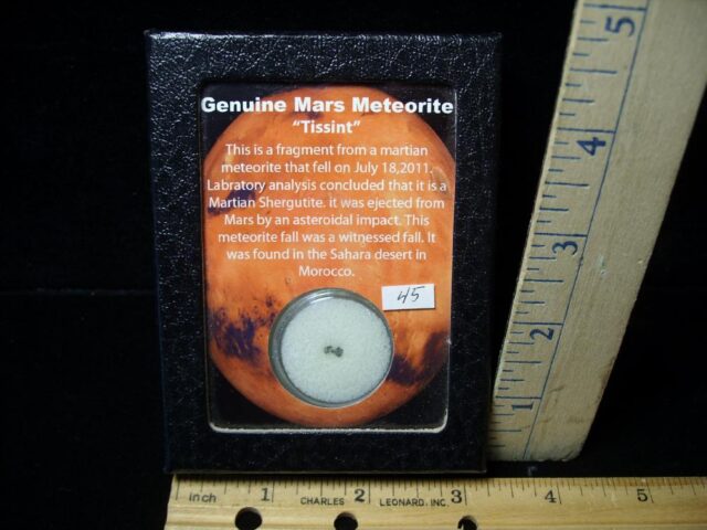 Authentic Martian Meteorite “Tissint” (121421c)