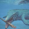 Mosasaur Jaw Section with Teeth (020823g) - Image 2