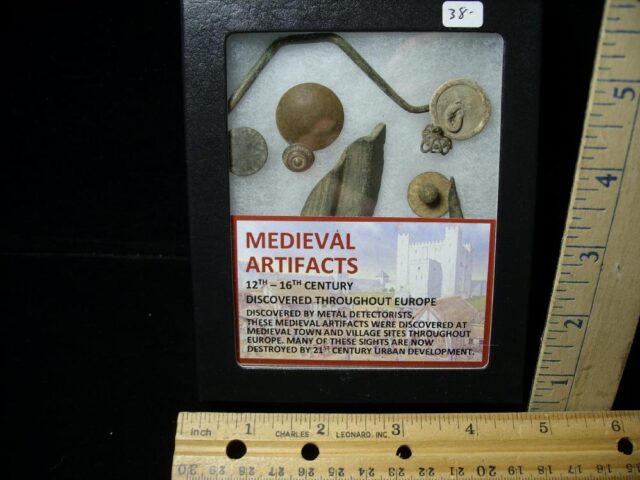 Medieval Artifacts Collection (040122r)
