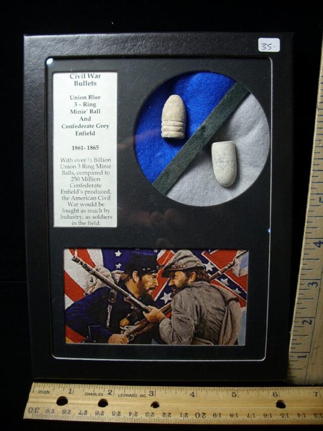 Civil War Bullets (041422f)