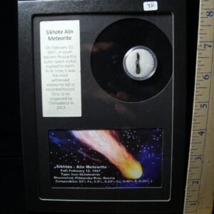 Authentic Meteorite “Sikhote Alin” (041622g)
