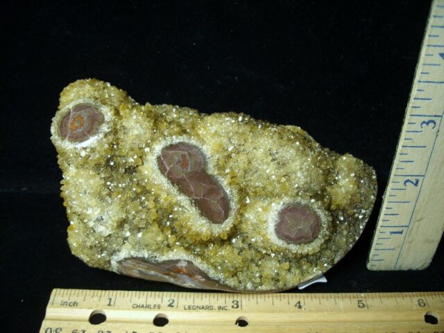 Citrine/Agate  Specimen (072422k)