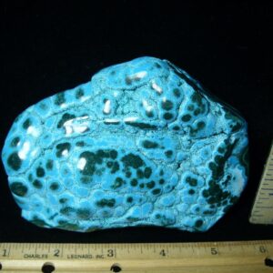 Beautiful  Polished Malachite & Chrysocolla  Specimen (080222h)