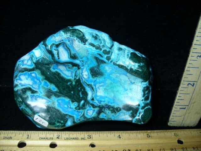 Beautiful  Polished Malachite & Chrysocolla  Specimen (080222h) - Image 2