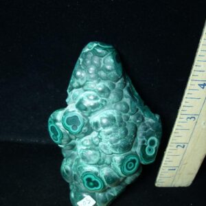 Beautiful  Polished Malachite & Chrysocolla  Specimen (080222k)