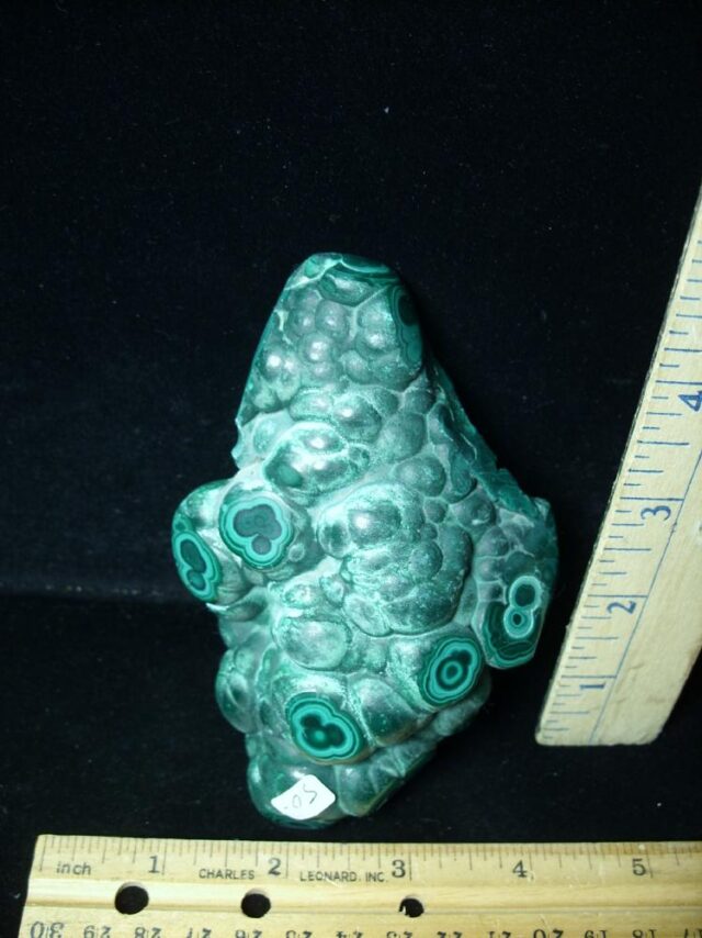 Beautiful  Polished Malachite & Chrysocolla  Specimen (080222k) - Image 2