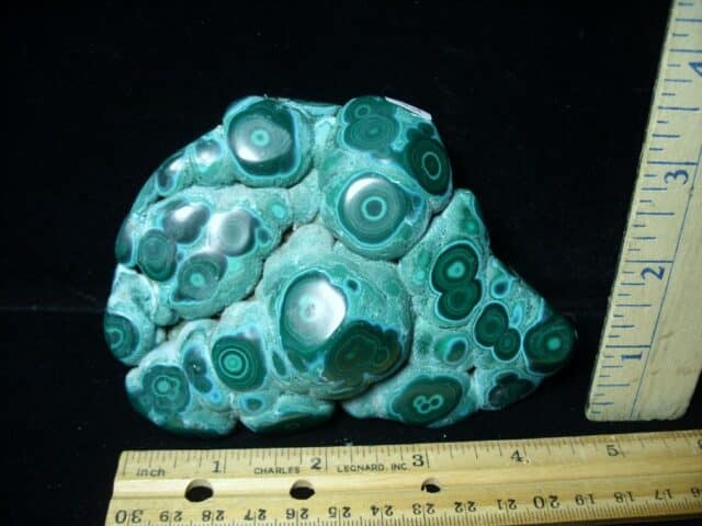 Polished Malachite & Chrysocolla  Specimen (080322a)