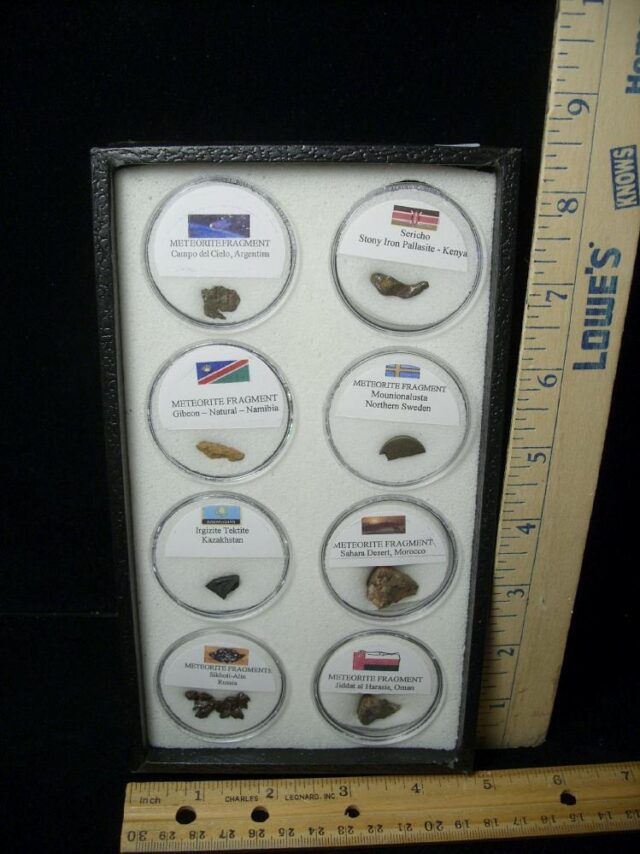Eight Authentic Meteorites (021023d)