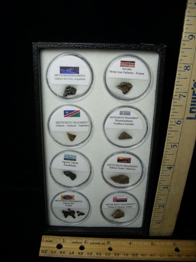 Eight Authentic Meteorites (021023g)