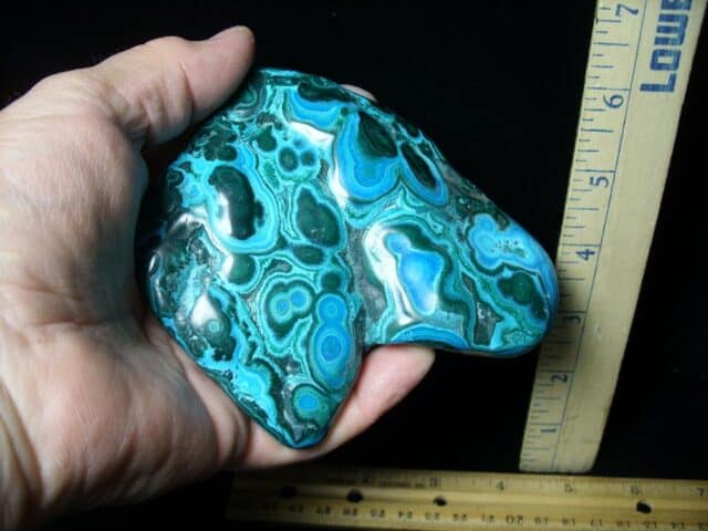 Polished Malachite & Chrysocolla  Specimen (052023g) - Image 2