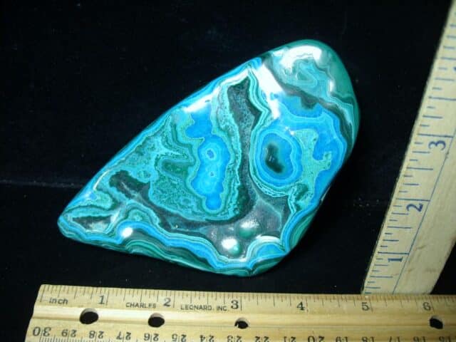 Polished Malachite & Chrysocolla  Specimen (052023h)