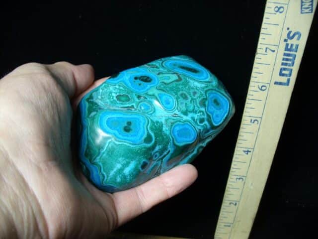 Polished Malachite & Chrysocolla  Specimen (052023j) - Image 2
