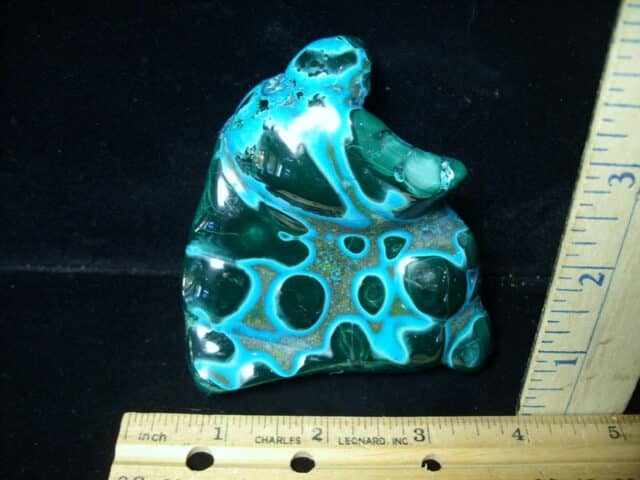 Polished Malachite & Chrysocolla  Specimen (052023k)