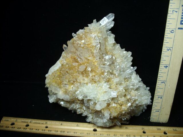 Madagascar Clear Quartz & Citrine Cluster (052423j) - Image 4