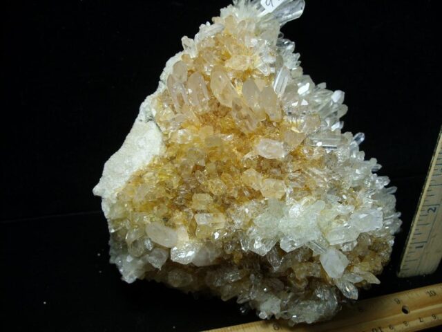 Madagascar Clear Quartz & Citrine Cluster (052423j) - Image 2