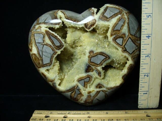 Large Septarian Heart  (052923m)