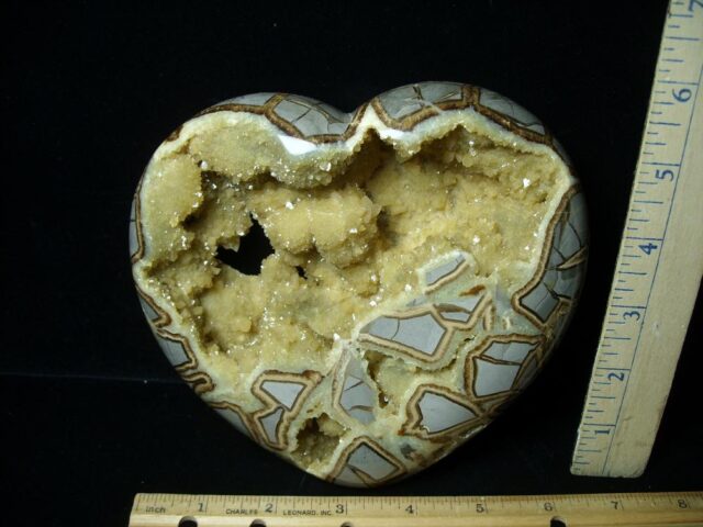 Large Septarian Heart  (053023b)