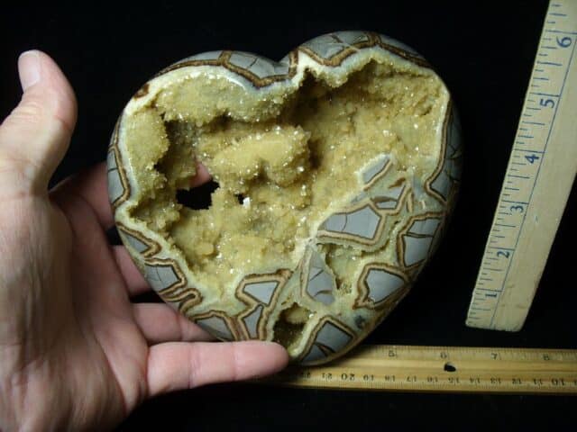 Large Septarian Heart  (053023b) - Image 2