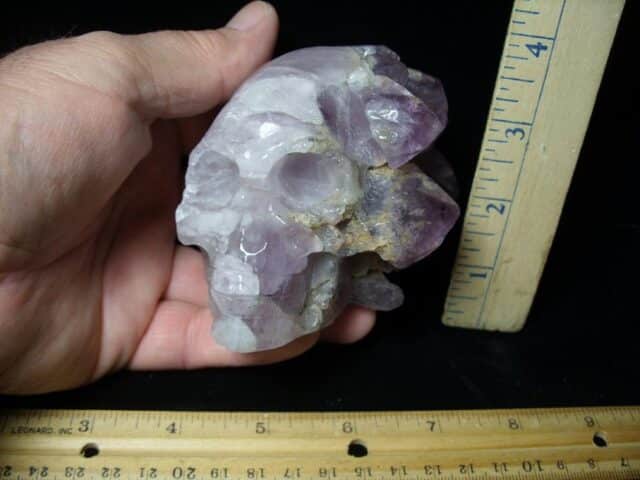 Amethyst Crystal Skull Carving (053023j)* “SPECIAL – BELOW DEALER COST ” *