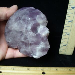Amethyst Crystal Skull Carving (053023k)