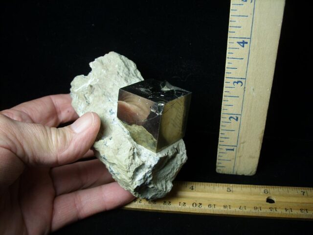 Beautiful Natural Pyrite Cube (060323m) - Image 2