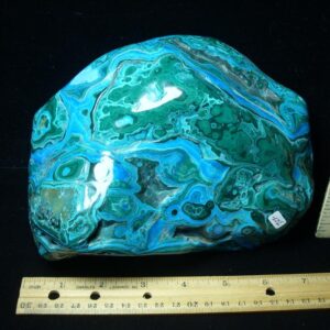 Polished Malachite & Chrysocolla  Specimen (080823g)