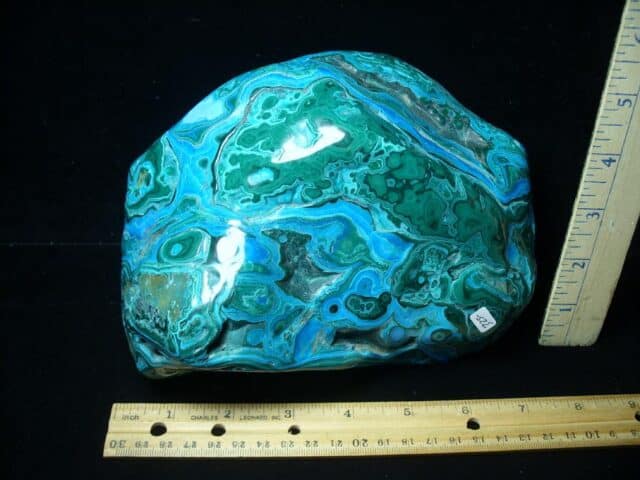 Polished Malachite & Chrysocolla  Specimen (080823g)