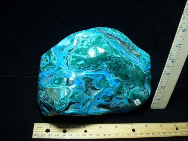 Polished Malachite & Chrysocolla  Specimen (080823g) - Image 3