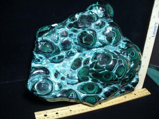 Polished Malachite & Chrysocolla  Specimen (080823h) - Image 2