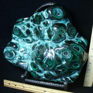 Polished Malachite & Chrysocolla  Specimen (080823h)