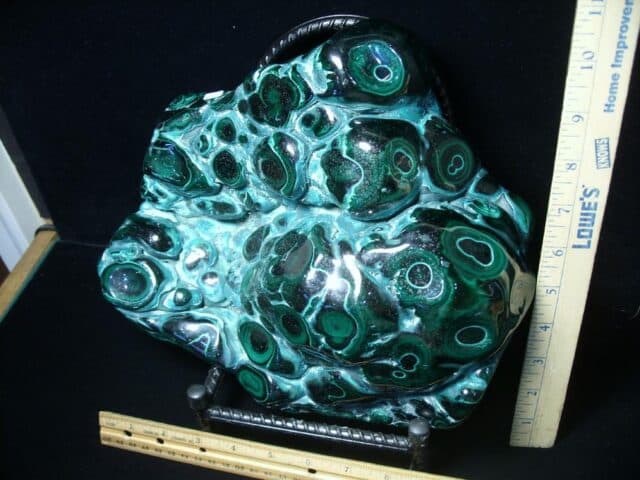 Polished Malachite & Chrysocolla  Specimen (080823h)