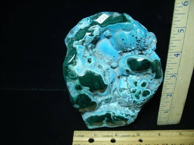 Beautiful  Polished Malachite & Chrysocolla  Specimen (081523g)