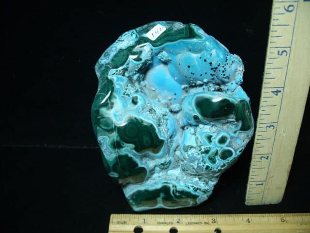 Beautiful  Polished Malachite & Chrysocolla  Specimen (081523g) - Image 2