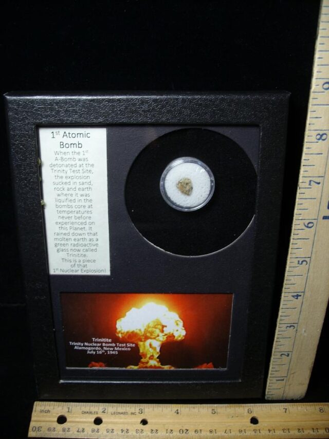 Atomic Bomb Trinitite Sample (082723h)